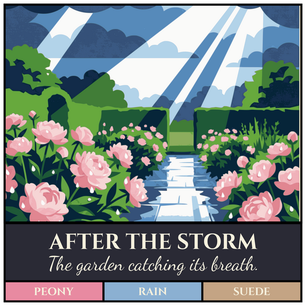 WPA-style poster showing a walled garden with roses and climbing vines